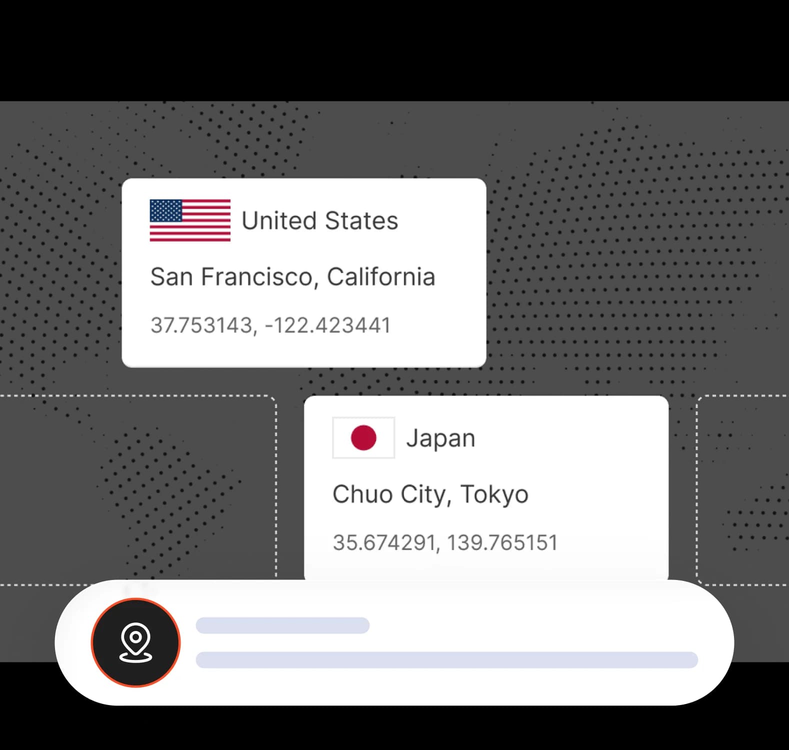 Geographic AI visibility tracking across 200+ locations